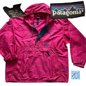 Patagonia Cotton/Nylon Blend Hooded Pullover Jacket Men's Sz M
